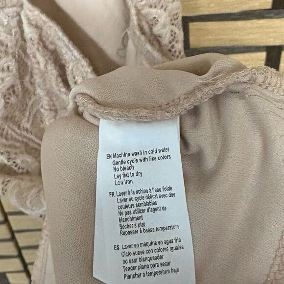 Revamped Tan Lace Dress Size XS - Picture 9 of 9